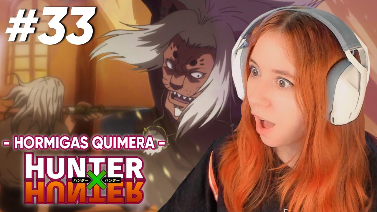 REACCIÓN HUNTER X HUNTER ( Eps 105 - 107 )🎣 | LEOL VS MOREL: MI PADRE 🏄🏻‍♂️💨 | ARCO HORMIGAS QUIMERA