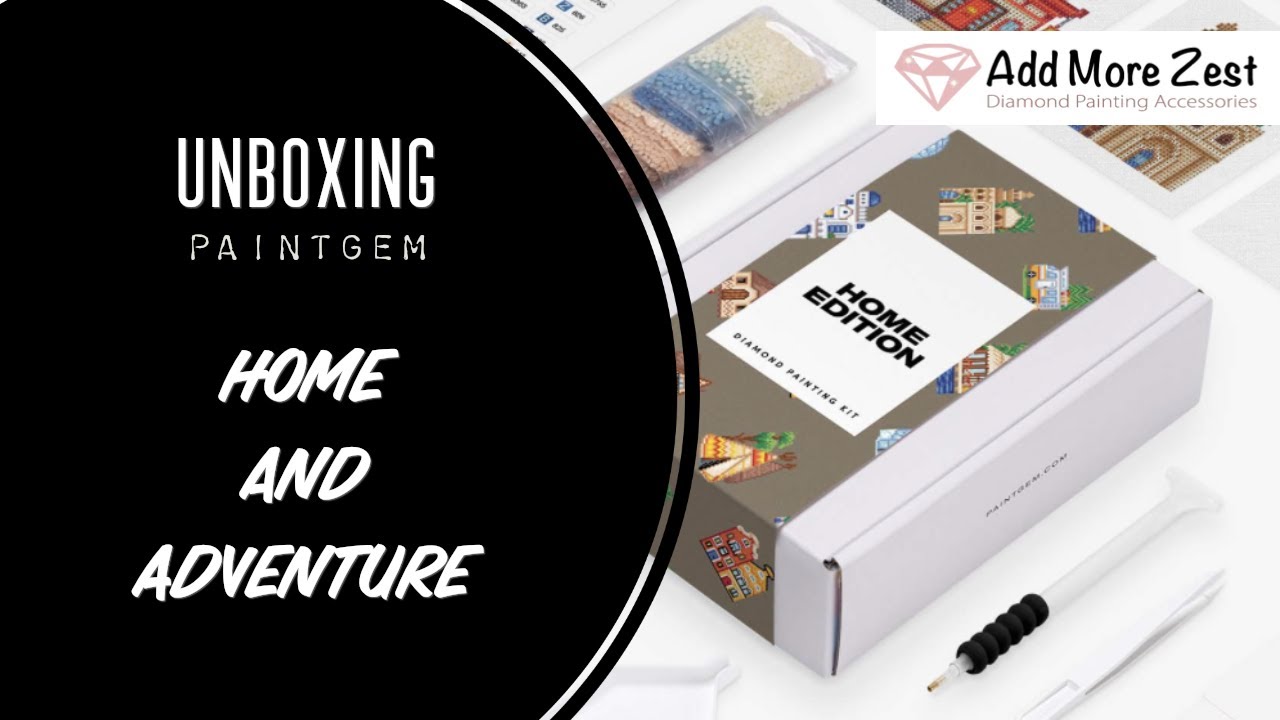 NEW PaintGem Home & Adventure Unboxing | Diamond Painting