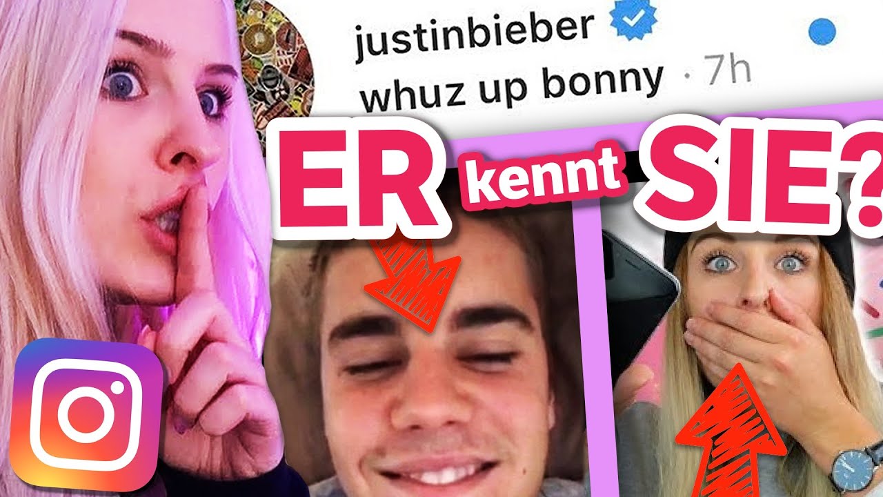 DM von JUSTIN BIEBER? 🤨 Bonnytrash und ihr kleiner Trick! **AUFGEL&Ouml;ST** 100 STARS auf INSTAGRAM...