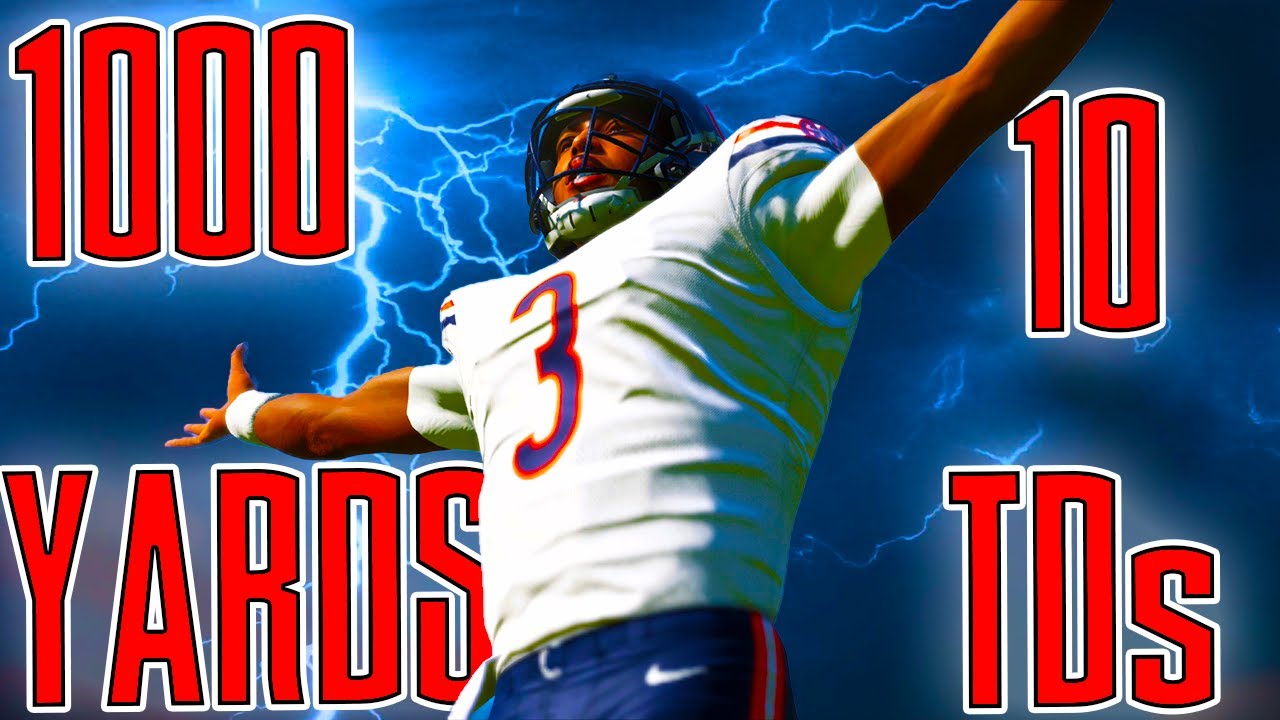 10 TDs & 1000 Yards + EPIC Comeback | Madden 21 Chicago Bears Franchise