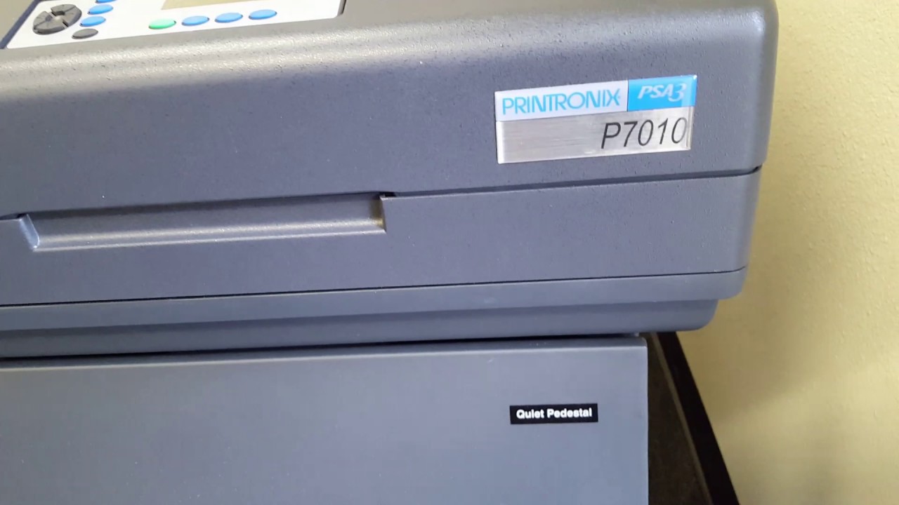 Printronix P7010 Quiet Enclosed Pedestal printer