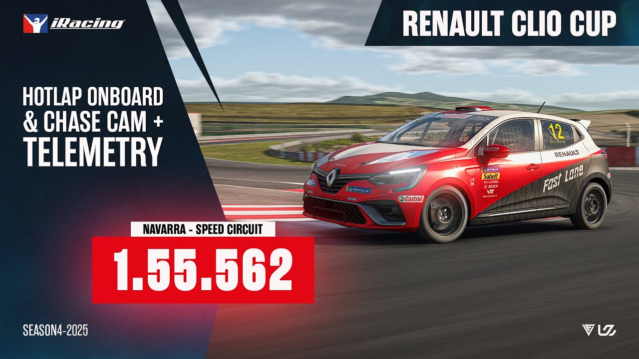 2025 S4 Week 5 - Clio Cup - Navarra Speed Circuit - 1.55.562 | Hotlap