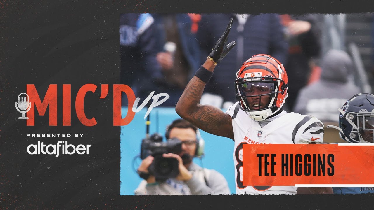 Tee Higgins Mic'd Up for Week 12
