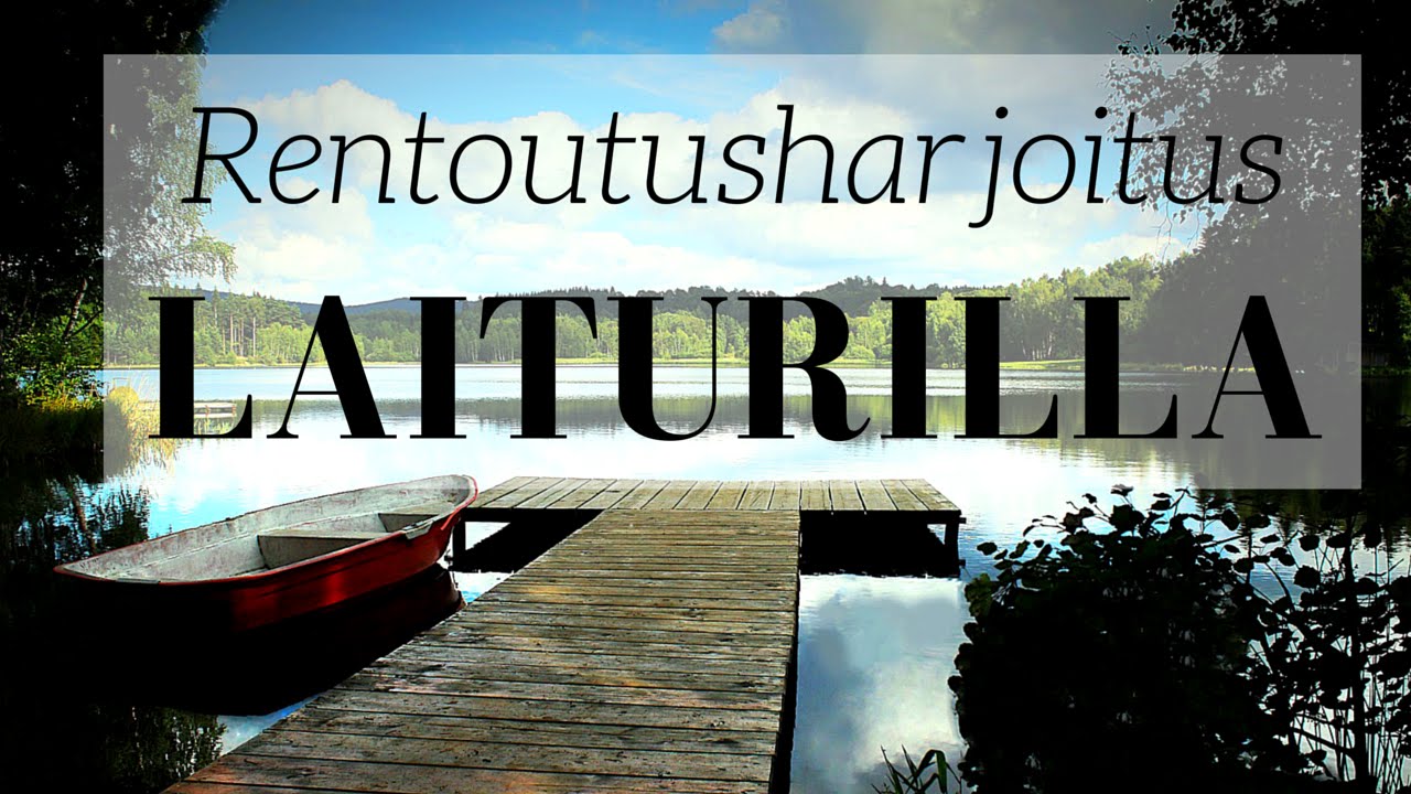 Rentoutusharjoitus laiturilla | Mielikuvitusmatka