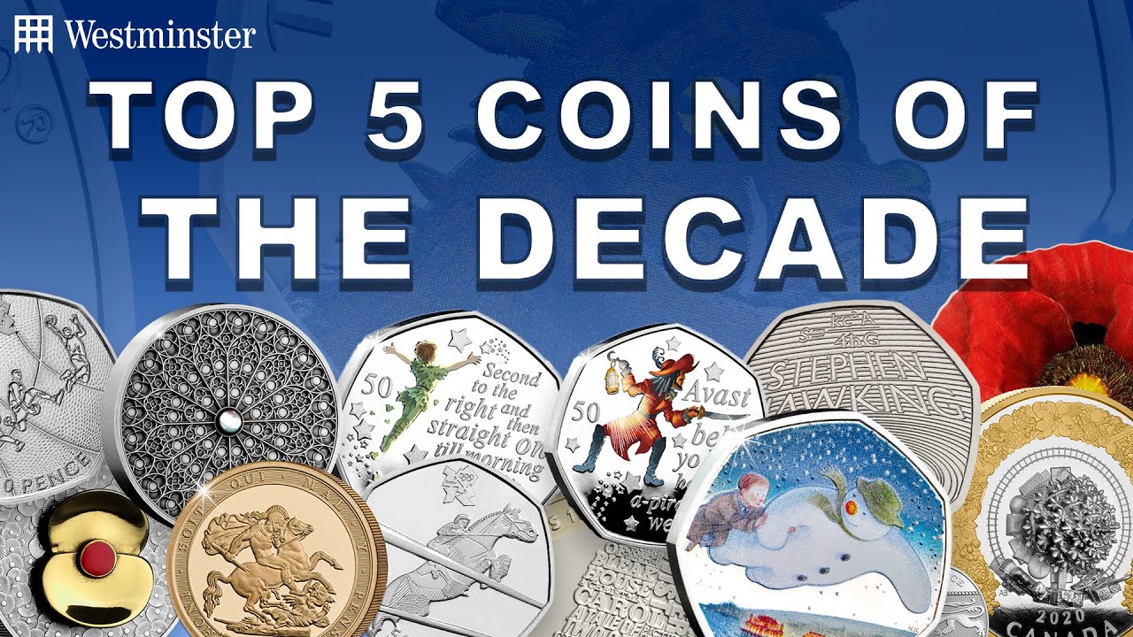 The top 5 coins of the decade