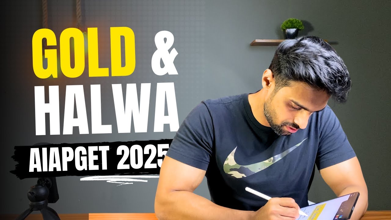 Gold and Halwa Topics AIAPGET 2025