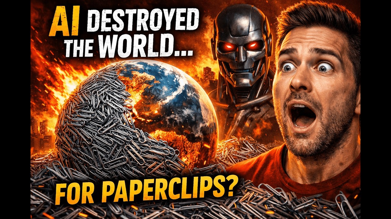 👉 The Paperclip Problem: When AI Goals Go Terribly Wrong