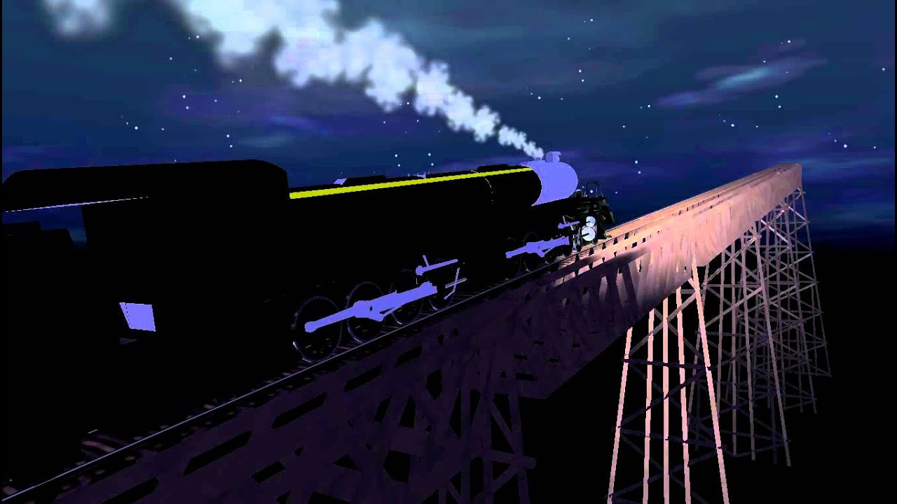 Big 1 Take Off With Completed Engine and Main Battery Coach In Trainz