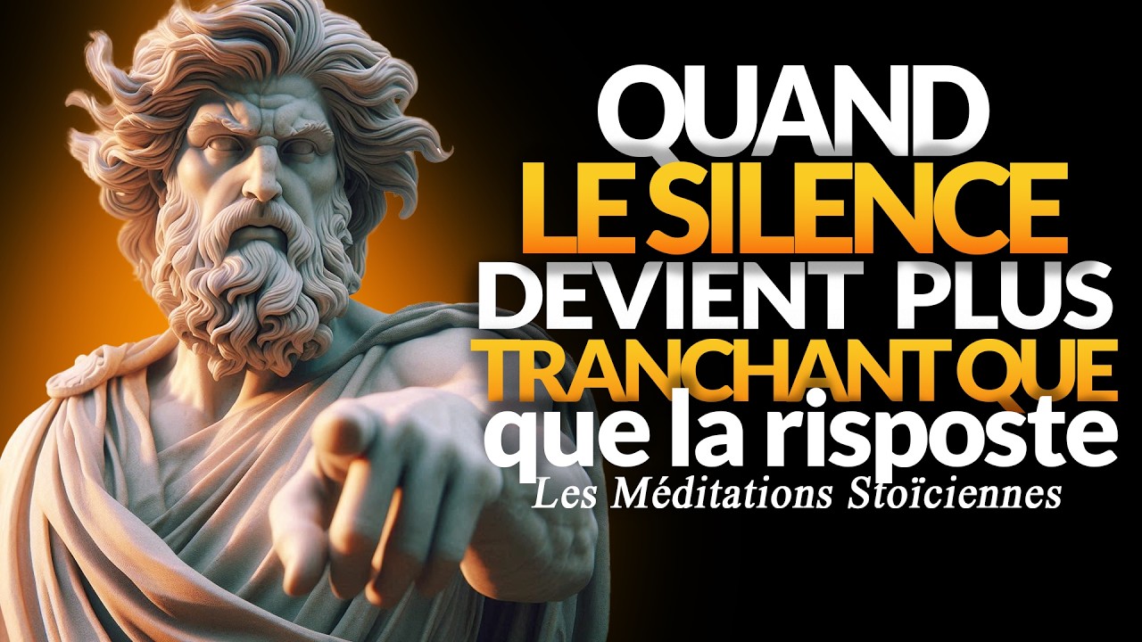 NE RÉAGIS JAMAIS EN PREMIER, STRATÉGIE STOÏCIENNE