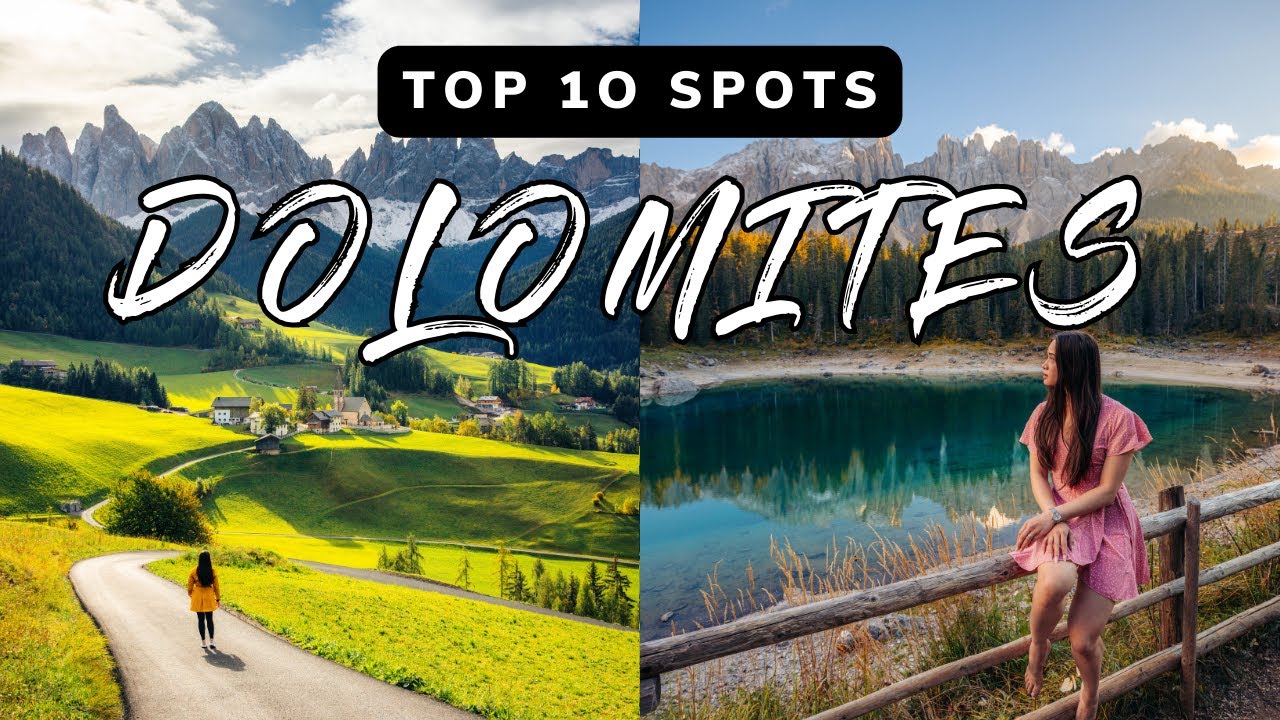 Top 10 BEST Spots You NEED To Visit In The DOLOMITES | Beginners Travel Guide 4K