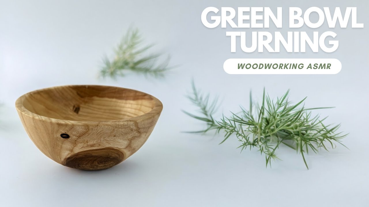 Woodturning and Classical Music - Turn a Bowl with Me, Relaxing Woodworking