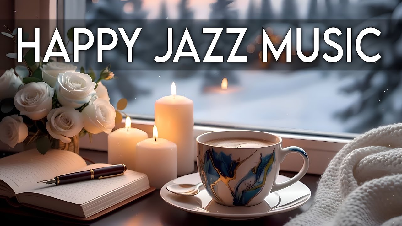 Morning Jazz ☕ Positive Energy Coffee Jazz Music & Upbeat Bossa Nova Piano for Happy Moods
