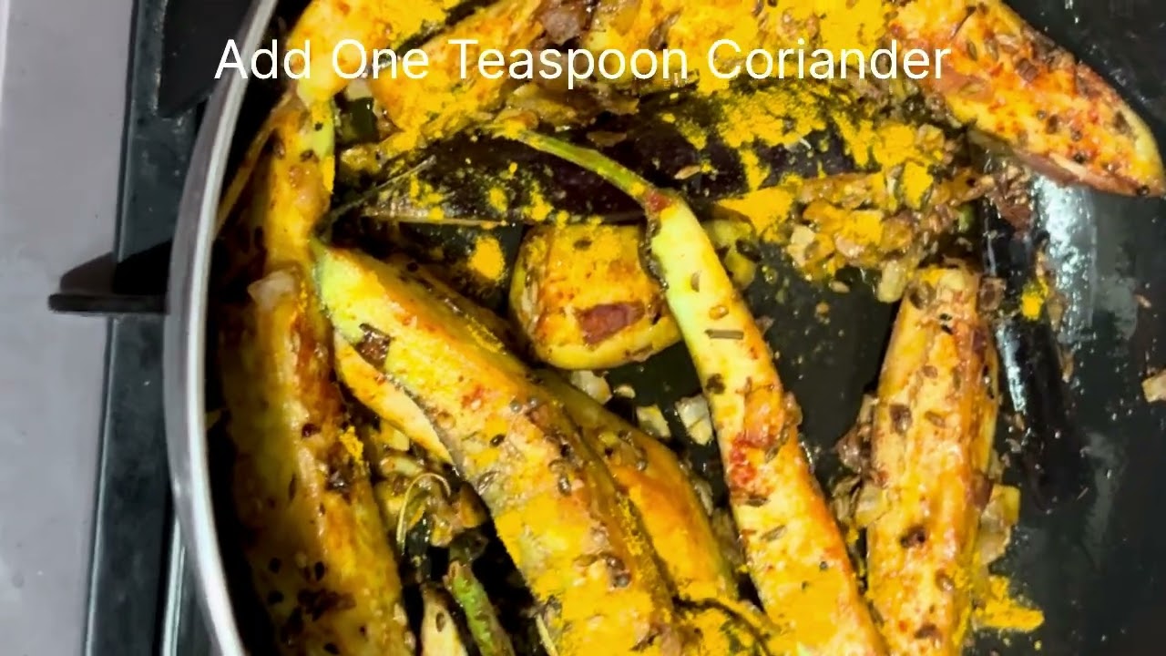 Baingan Masala Fry 🍆✨ Crispy Yummy & Delicious🌸❤️