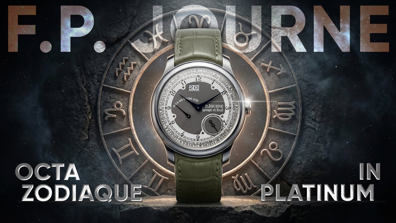 Часы F.P. Journe Octa Zodiaque в платиновом корпусе с латунным механизмом!