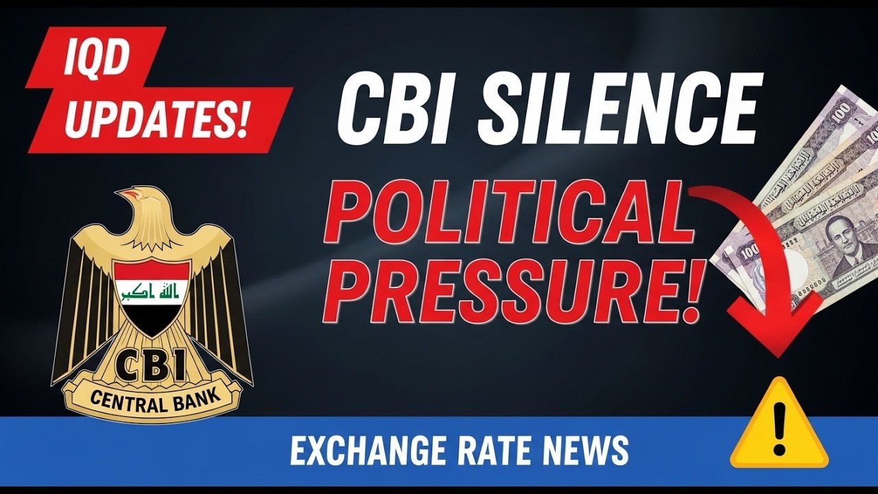 Iraqi Dinar Guru Updates &ndash; CBI Silence, Exchange Rate Statement & Political Pressure in Iraq