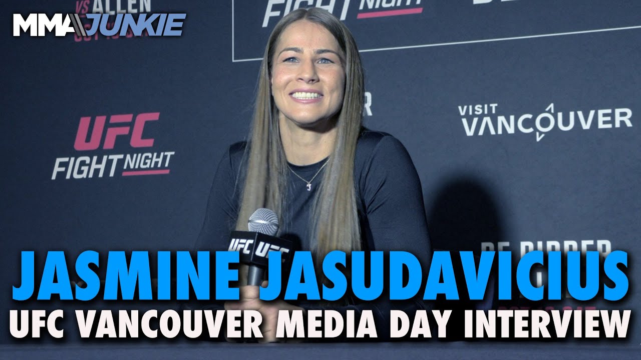 Jasmine Jasudavicius: UFC title 'pipe dream' closer to reality than ever | UFC Vancouver