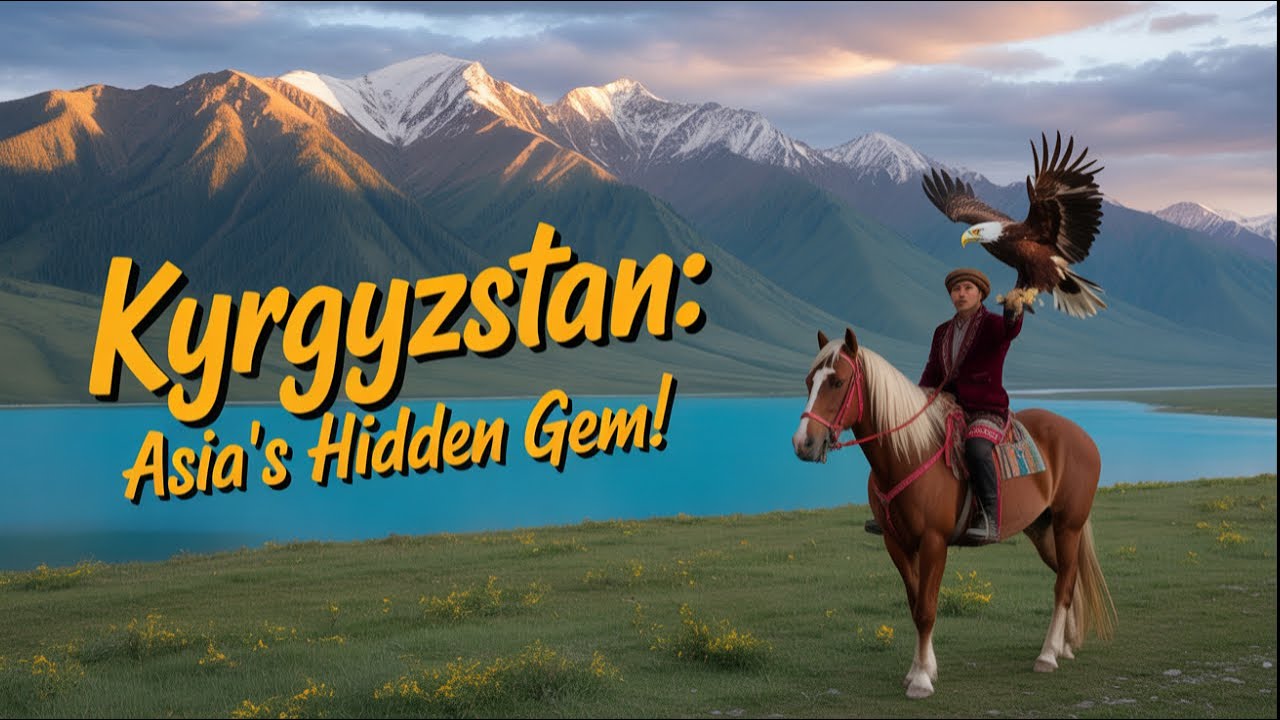 Кыргызстан: дикая красота в сердце гор Тянь-Шаня! #KyrgyzstanTravel #TravelAsia