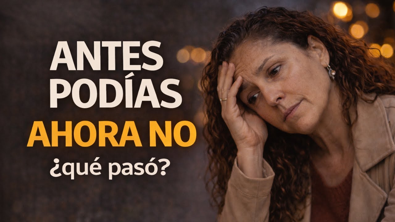 Por qué ya no podés hacer lo que antes te salía fácil (no es lo que pensás)