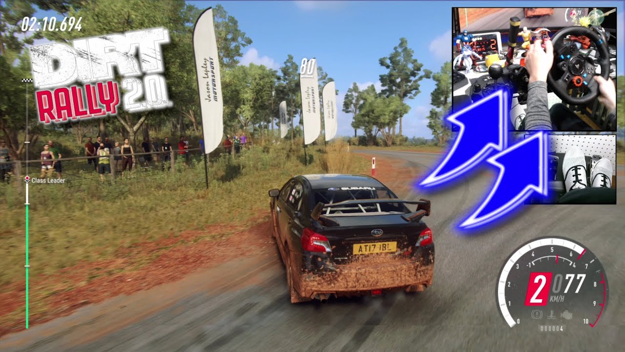 Subaru WRX STI  Australia / Logitech G29 DiRT Rally 2.0