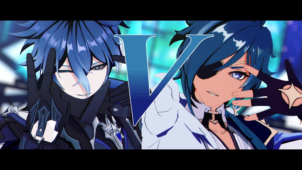 【原神MMD/Genshin Impact】V【ガイア&フリンズ/Kaeya&Flins】