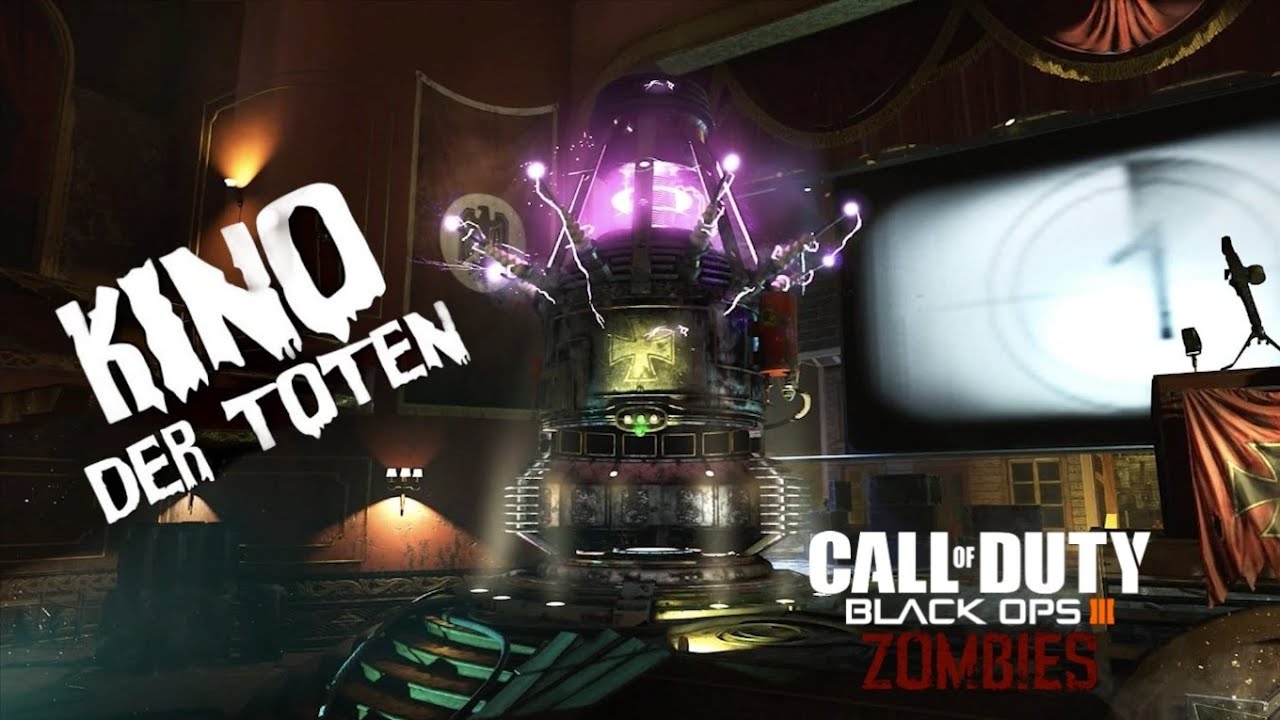 Call of duty Black ops 3. Zombies - Kino der toten (Pistols Challenge)