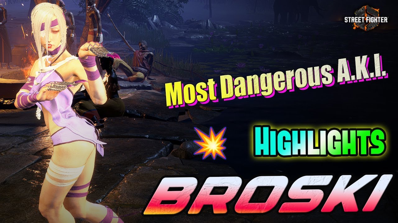 SF6 🔥 BROSKI World Best No.2 Ranked A.K.I. So Aggressive 🎮 High-Level Gameplay