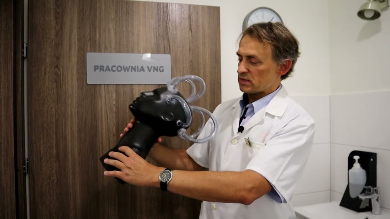 Jak poznać zajętą stronę w kanałach poziomych BPPV? - Test skłonu i odgięcia głowy