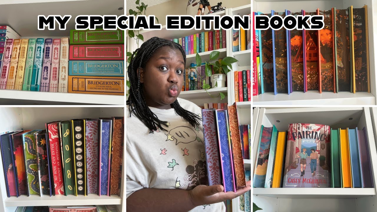 vlogmas: my special editions book collection 📚