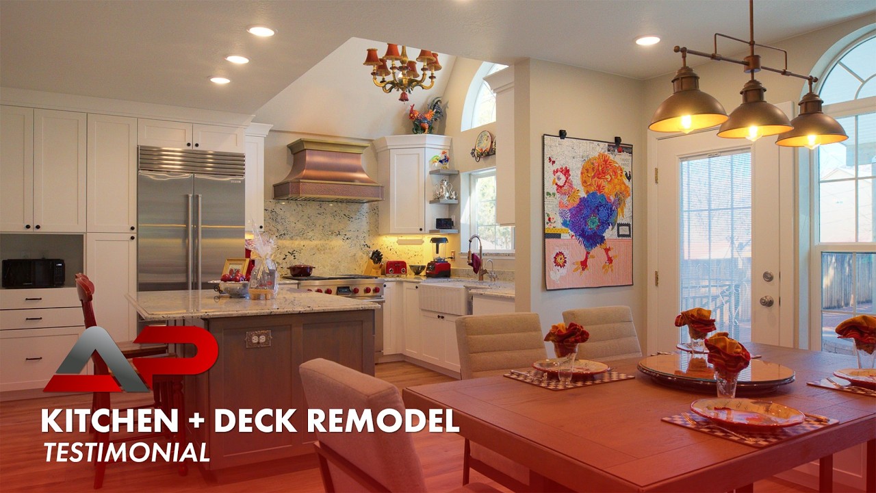 Kitchen + Deck Total Transformation | Cedar City, Utah