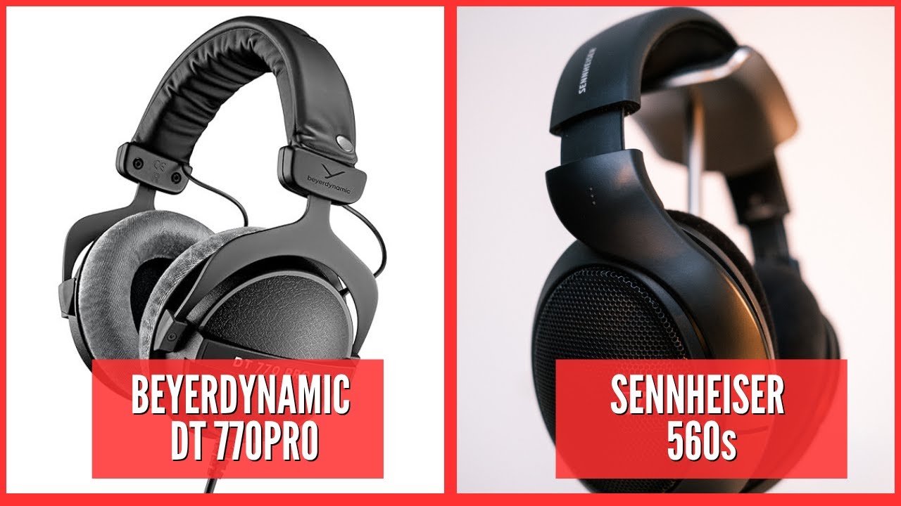 Beyerdynamic DT 770 PRO vs. Sennheiser HD 560S: Which One Is For YOUR Studio?