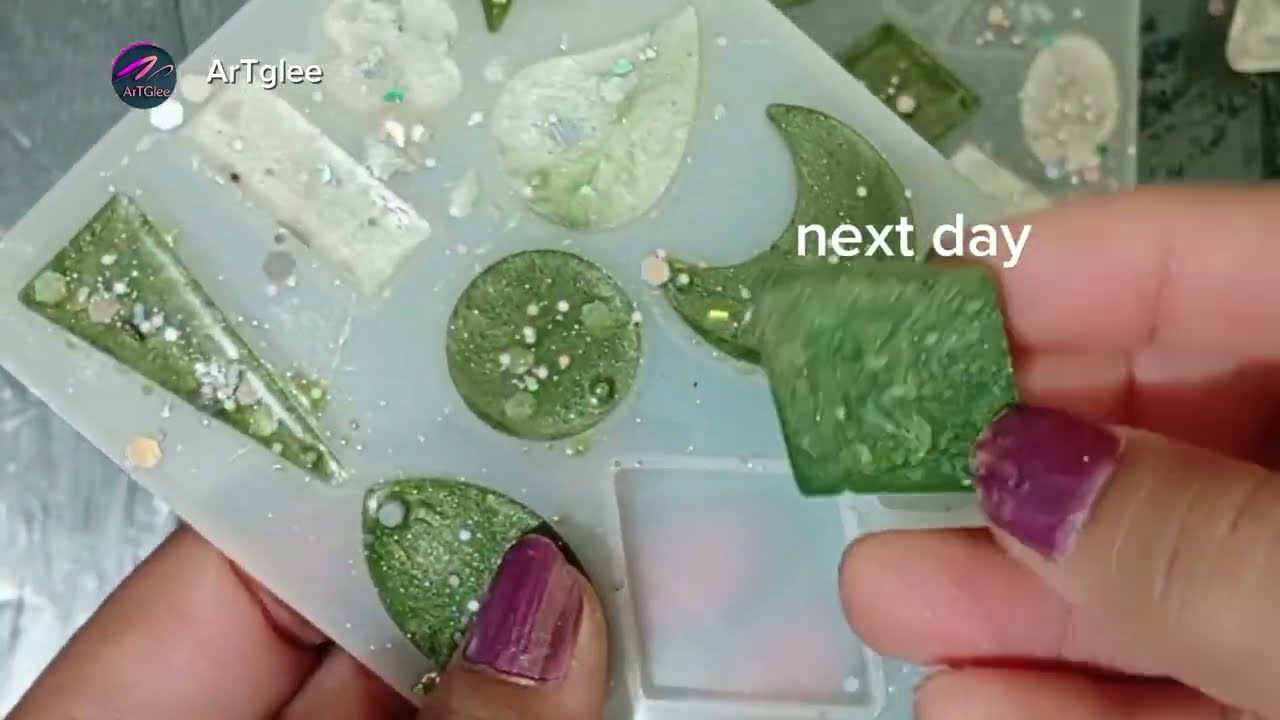 Resin Earrings Tutorial||How to Make Resin Earrings For Beginners