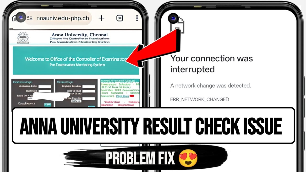 Anna University This Site Can&rsquo;t Be Reached | Results Anna University | University Site Can&rsquo;t Be Reac
