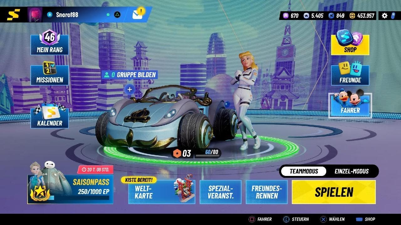 Disney Speedstorm - Cinderella Gameplay on PS5 Pro