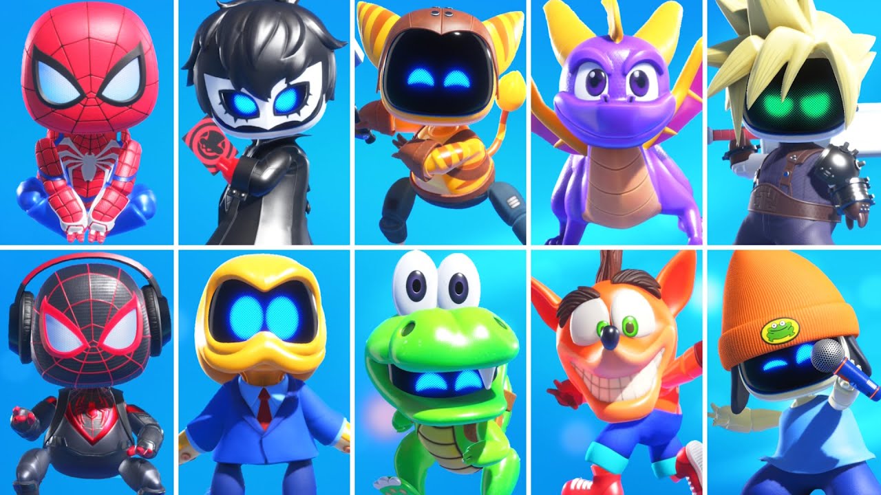ASTRO BOT - All Special Bots Animations (DLC Included)