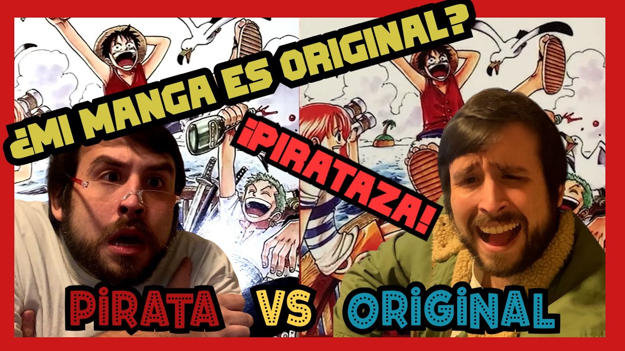 ¿CÓMO SABER SI MI MANGA ES ORIGINAL O PIRATA?