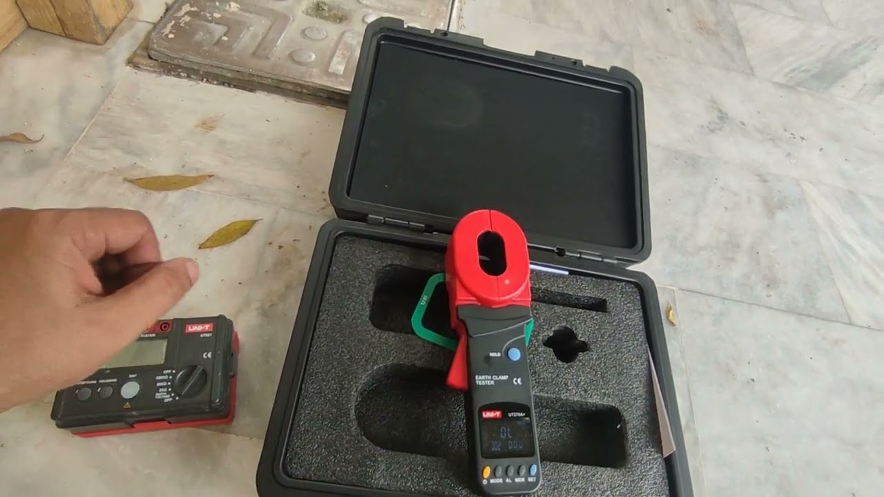 How to Test Electrical Earthing Resistance with UNI-T ut278A+ and  UT521