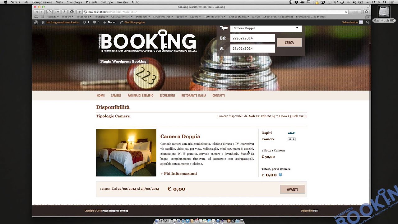 06 Impostazioni forme di pagamento booking
