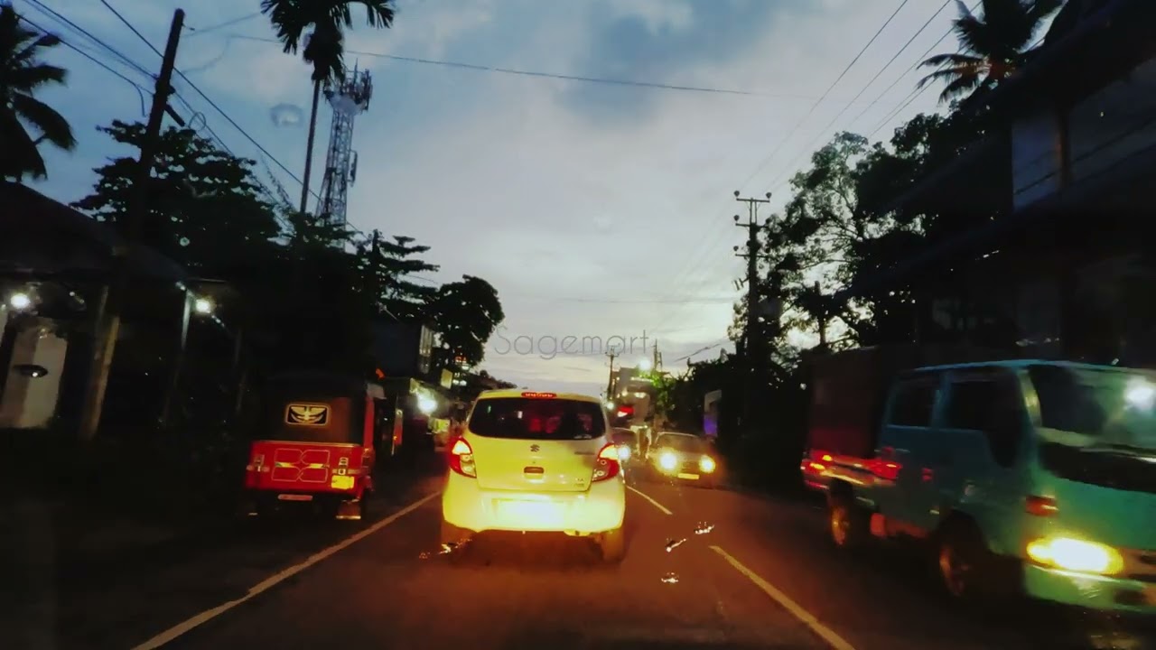 🏞️ Sri Lanka Road Trip: From Countryside Bandaragama to Coastal Panadura #travelsrilanka #drive 
