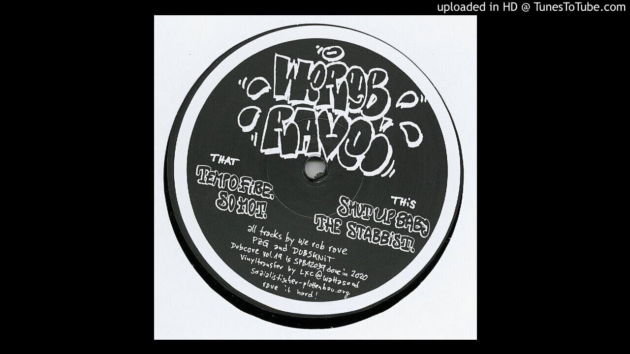 We Rob Rave   Tempo Fire - sozialistischer-plattenbau