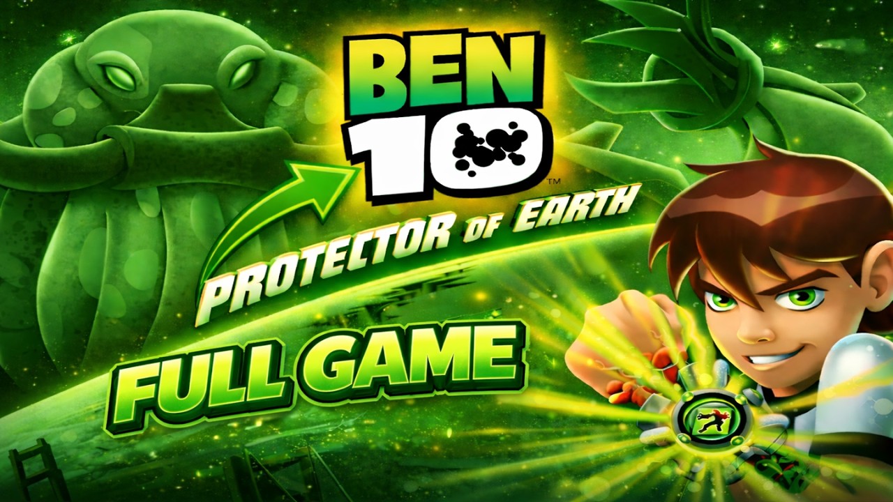 Ben 10 Protector of Earth (2007) FULL GAME Walkthrough Longplay (Hero - Hard Mode ) [4K 60FPS] 2026