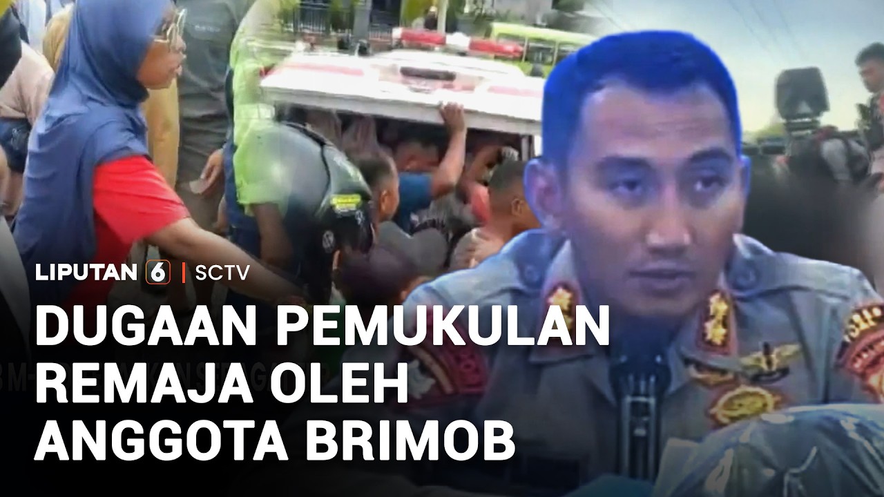 Dugaan Pemukulan Remaja Oleh Anggota Brimob | Liputan 6