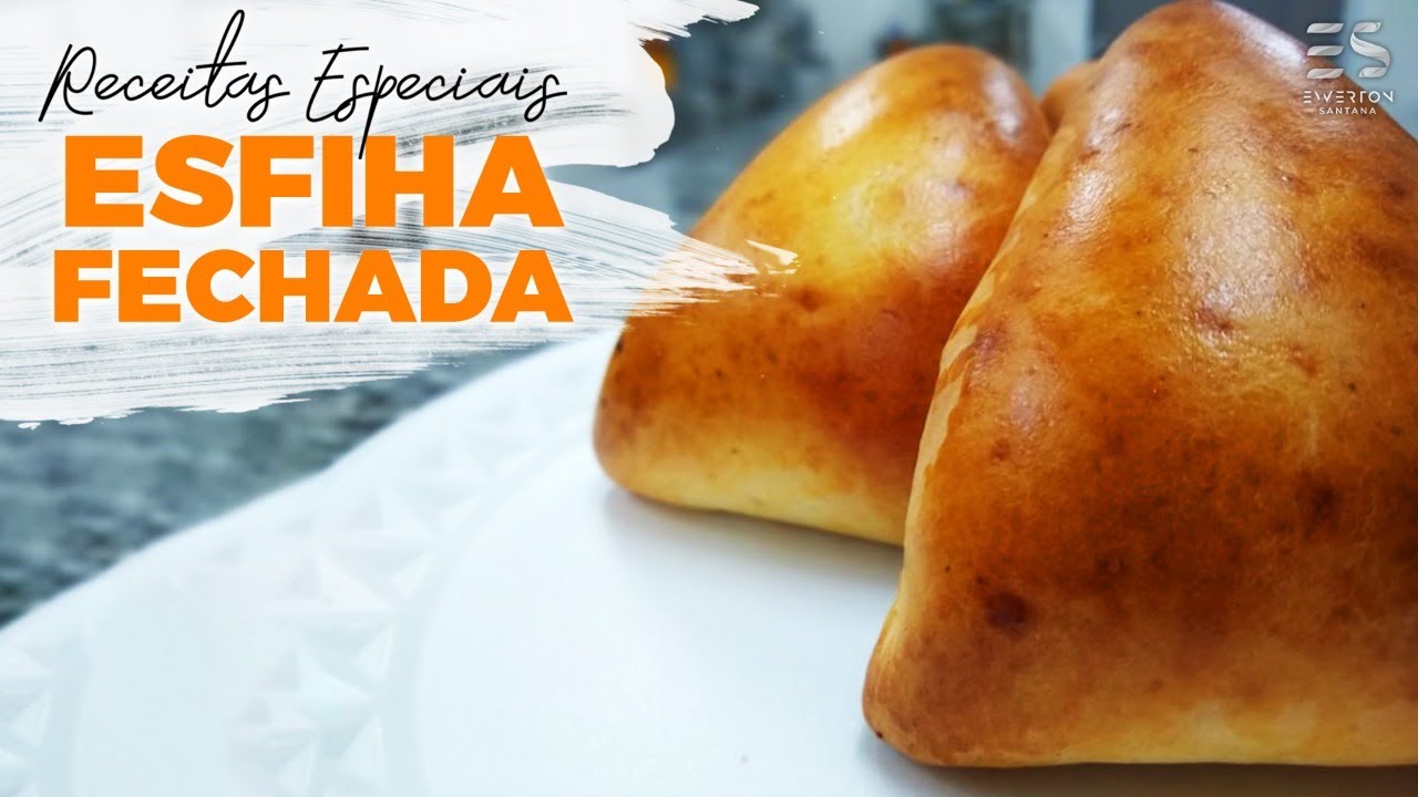 Esfiha Fechada de Carne  Campeã de Vendas na Padaria Pão D'Oro -  Geraldo Santana e Ewerton Santana