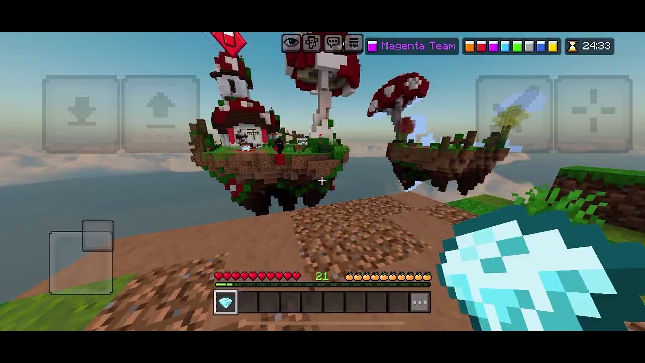 Hive bedwars gameplay 24/50