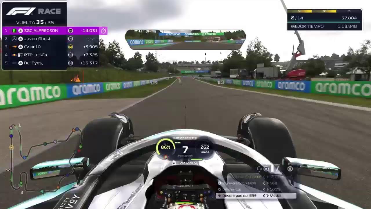 F1 25 LIGCO Racing Team - Gran premio de Hungría.