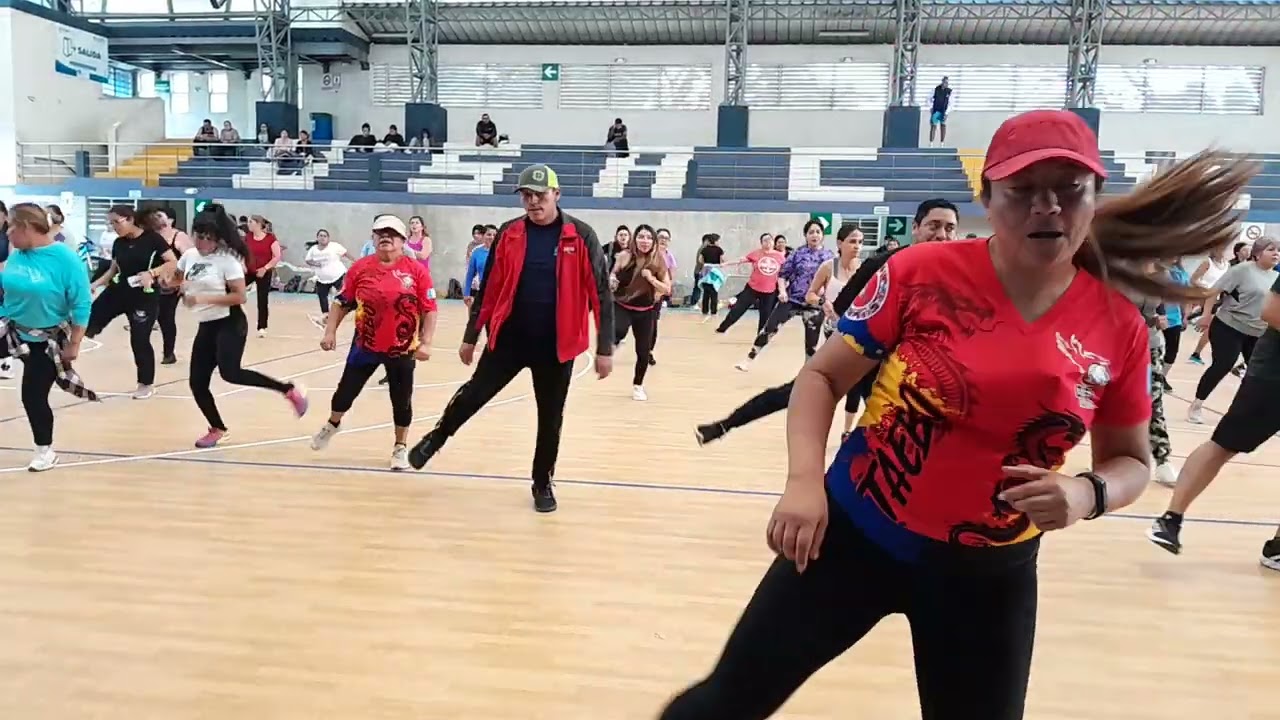 Parte final, clase aeróbica No. 1 polideportivo universitario USAC 2026