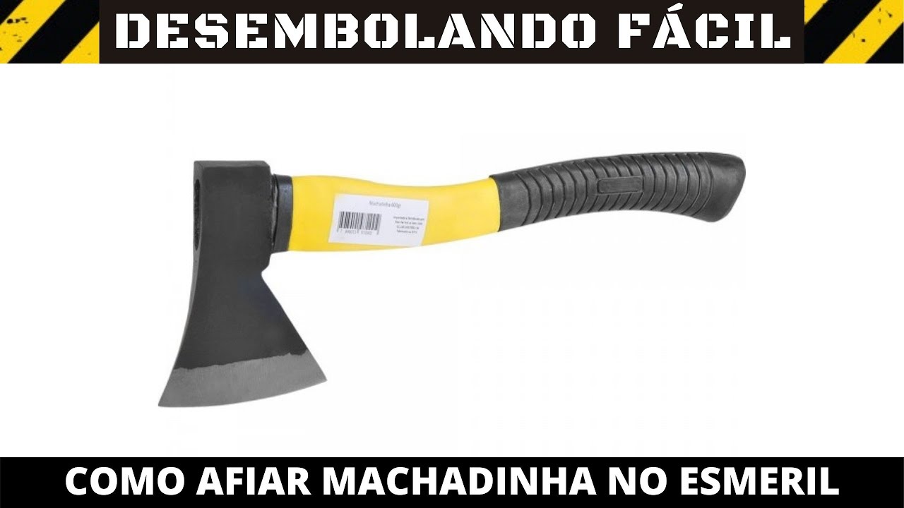 COMO AMOLAR MACHADINHA NO ESMERIL
