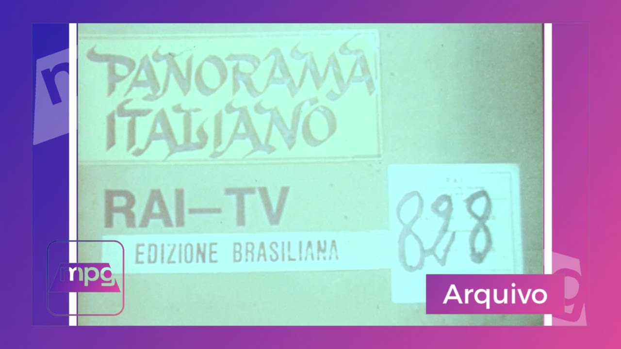[ARQUIVO] Panorama Italiano - Edizione Brasiliana n° 828 | RAI/TVE-RJ (~ 1977)