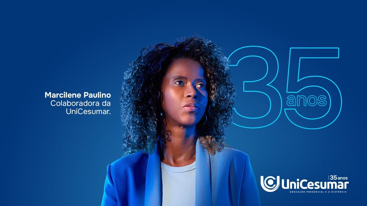 UniCesumar 35 anos: investir no melhor é que coloca a educação no amanhã.