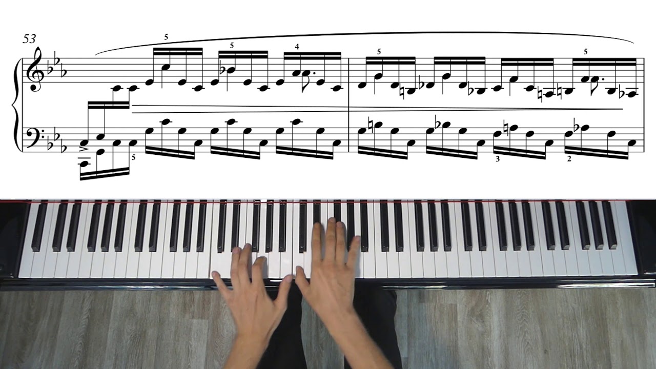 Chopin - Etude No. 24 - Ocean - Op. 25, No. 12 - 1,350,000pts
