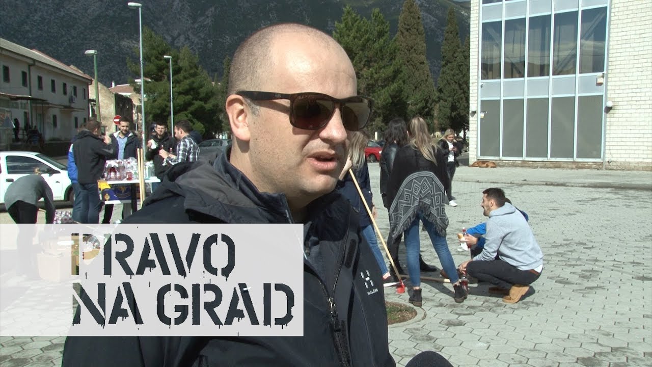 Komunalni nered u Gradu Mostaru - Nakon civilne zaštite i Gospodarska komora čisti grad!